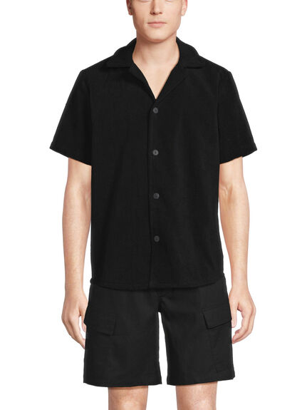 Black Cuba Terry Shirt