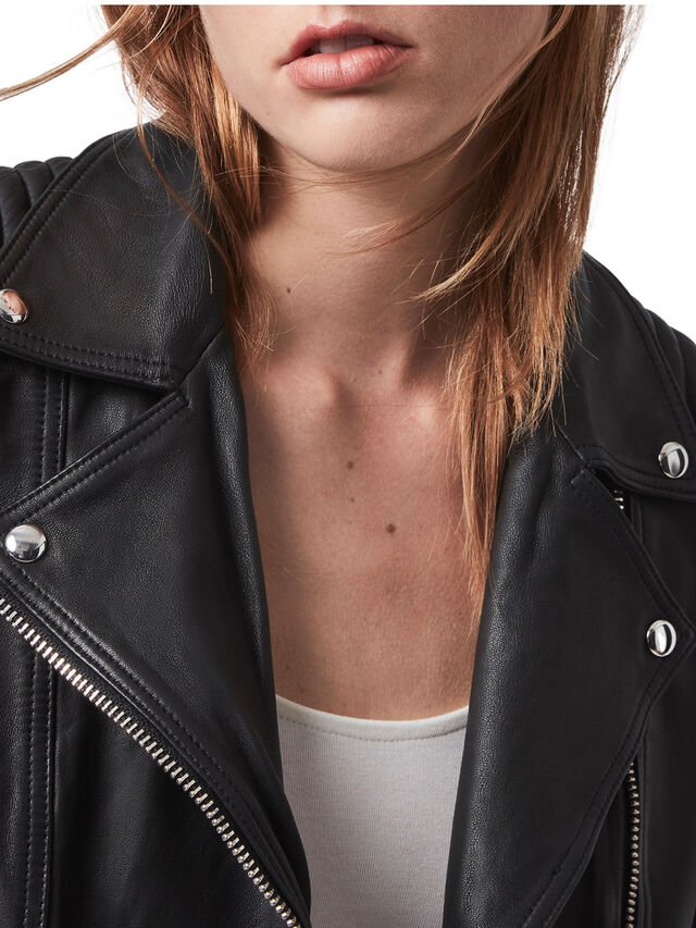 Women's AllSaints Estella Leather Biker Jacket | Fenwick