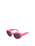 BB0294S Round Pink BB Logo Acetate Sunglasses