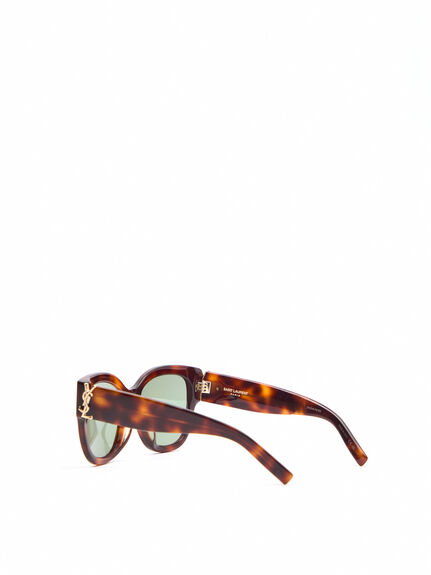 SL M95 Oversized YSL Acetate Monogram Sunglasses
