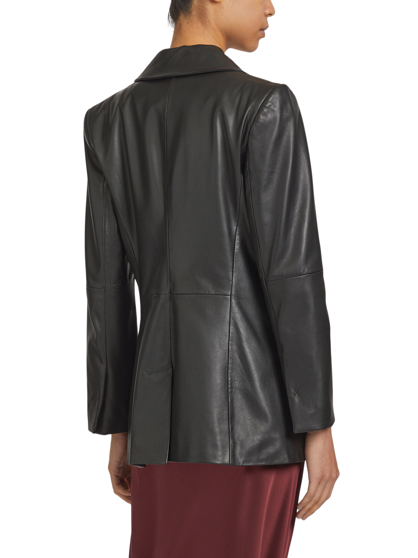 Women's Marella Metano Leather Jacket | Fenwick