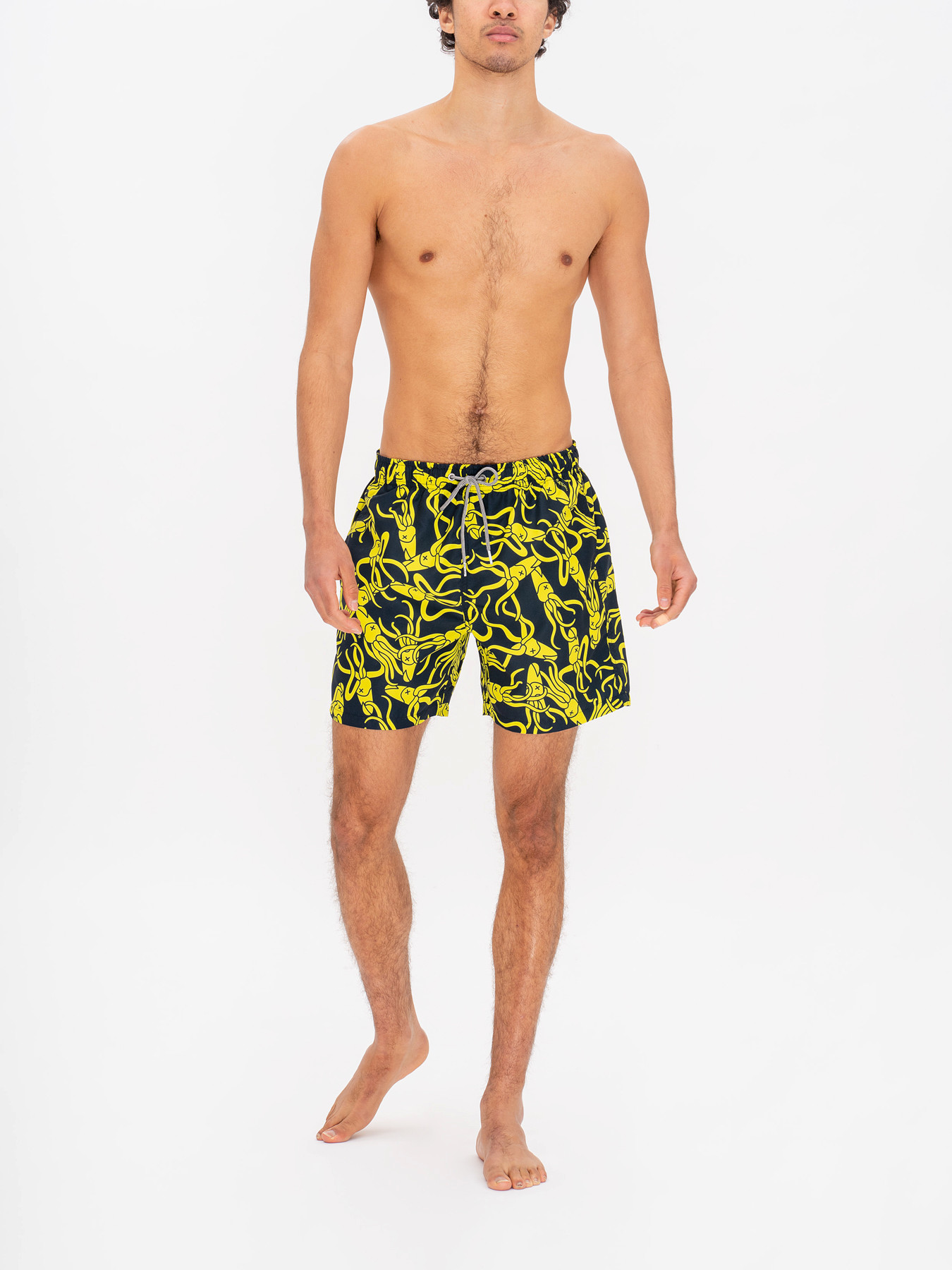 Boardies Boardies x RÆBURN Squid Yellow Swim Shorts | Shorts | Fenwick