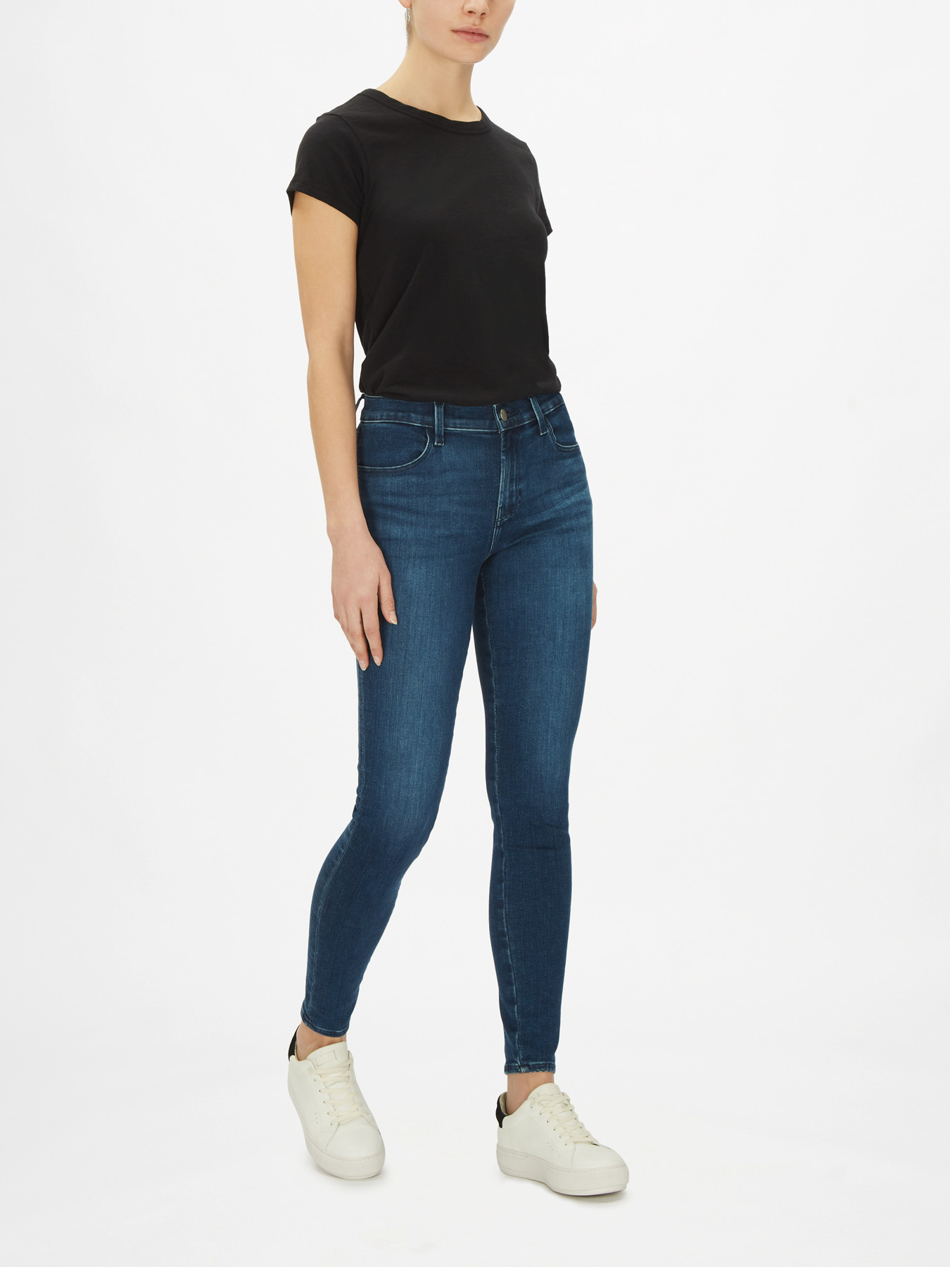 J Brand Sophia Mid Rise Super Skinny Jeans | Skinny | Fenwick