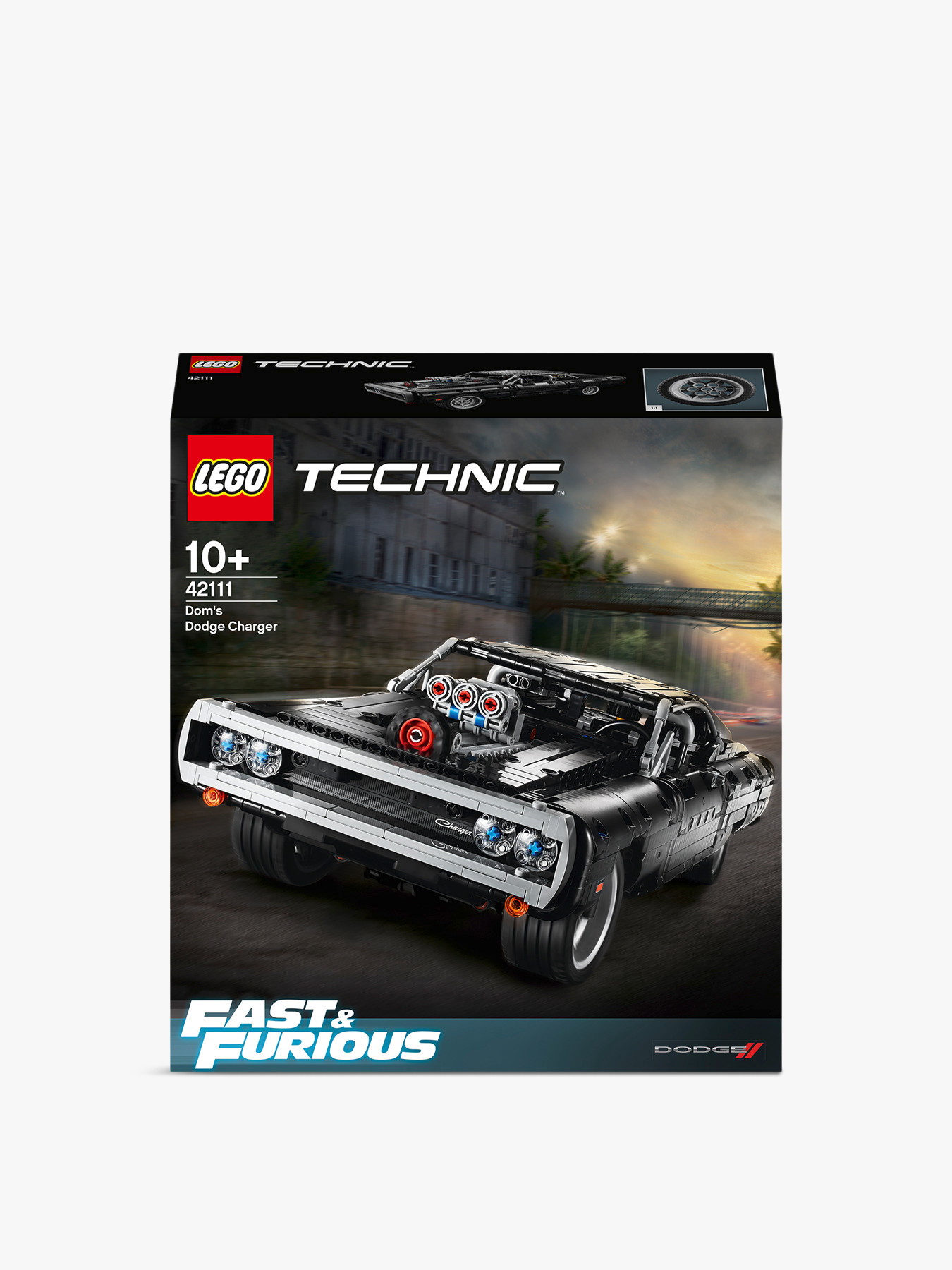 LEGO Technic Dom's Dodge Charger F&F Set 42111 | LEGO & Construction Toys |  Fenwick