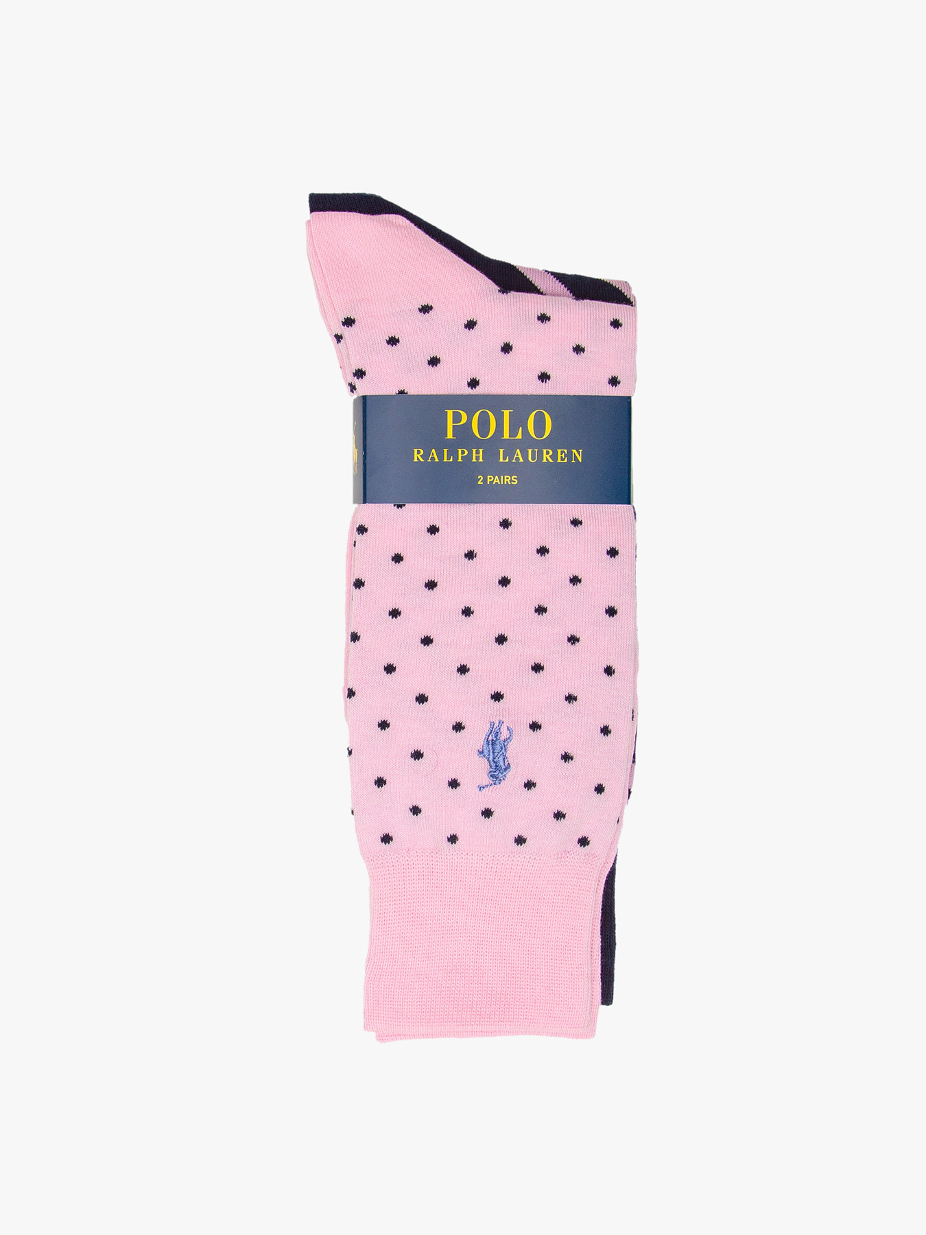 Men's Polo Ralph Lauren 2-Pack Cotton Blend Striped Socks | Fenwick