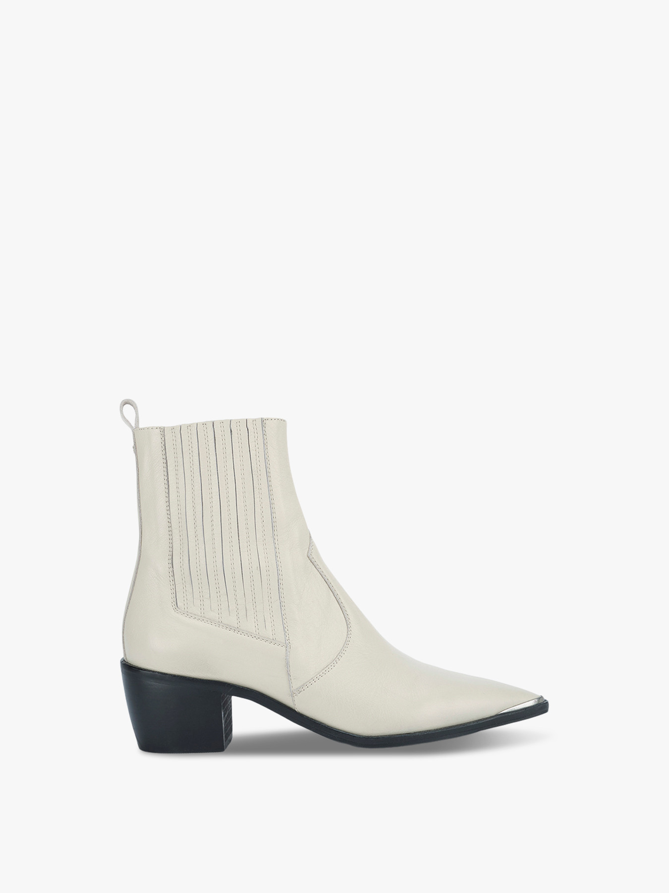 Mint Velvet Tiffany Cream Ankle Boots | Ankle Boots | Fenwick