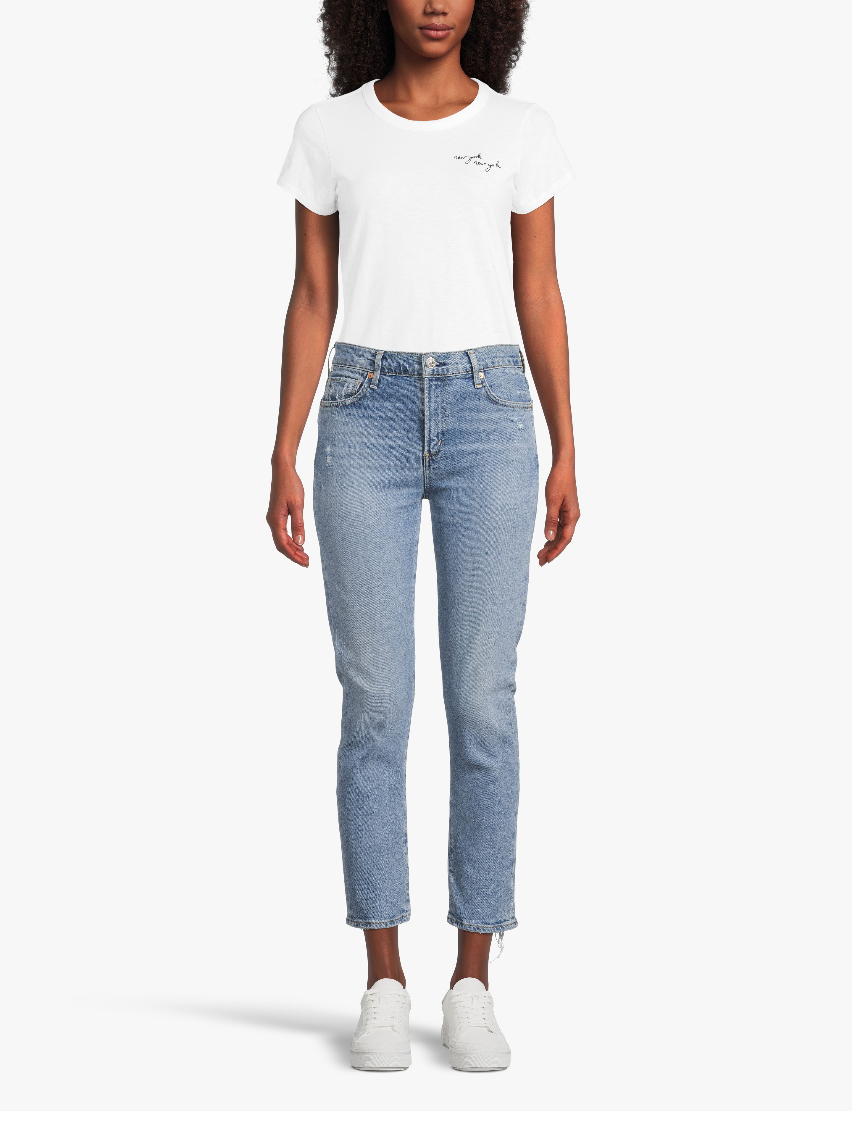 Citizens of Humanity Harlow Ankle Mid Rise Slim Jeans | Slim | Fenwick