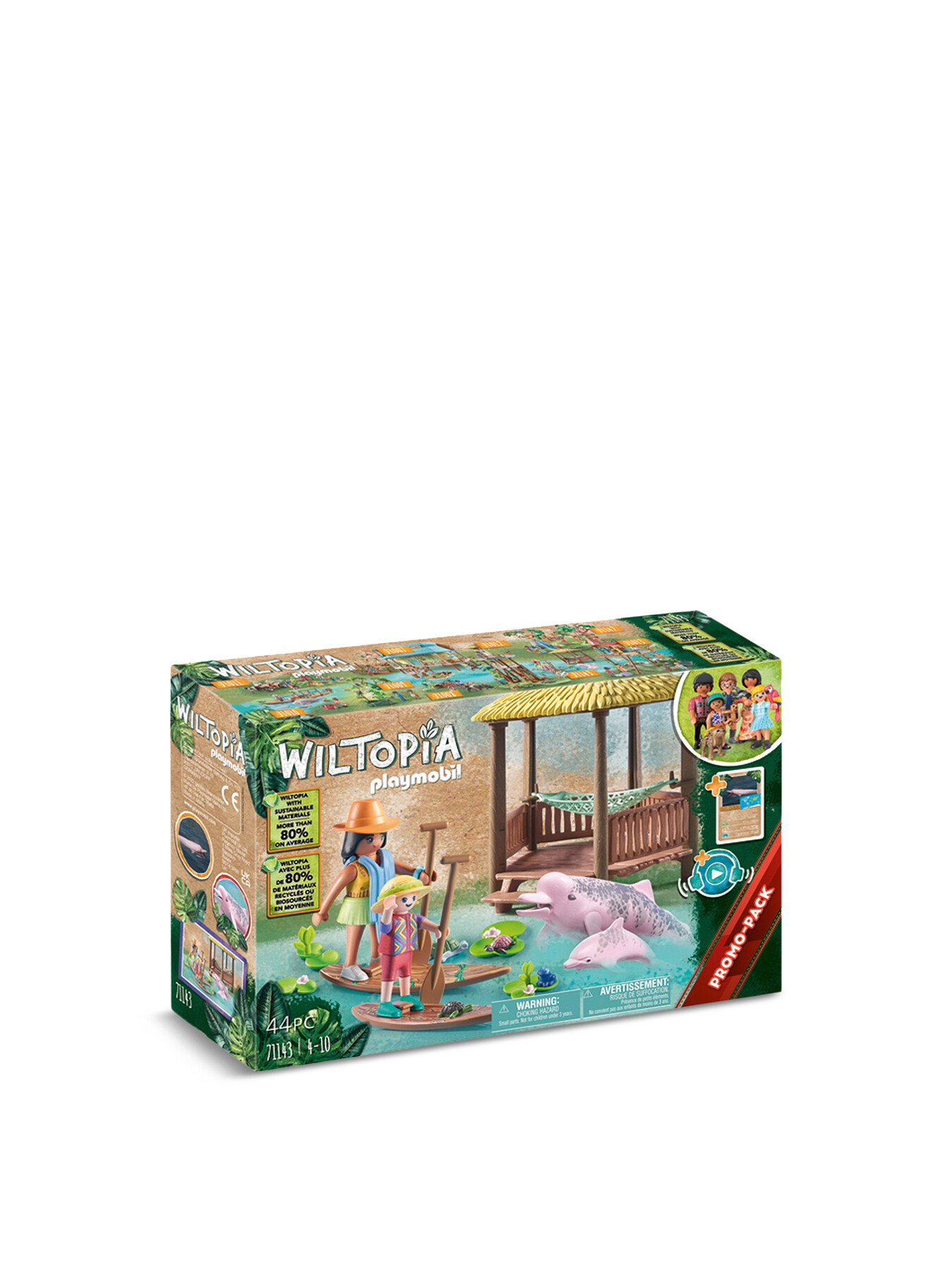 Playmobil Wiltopia - Paddling tour with the River Dolphins | Action Figures  & Dolls | Fenwick