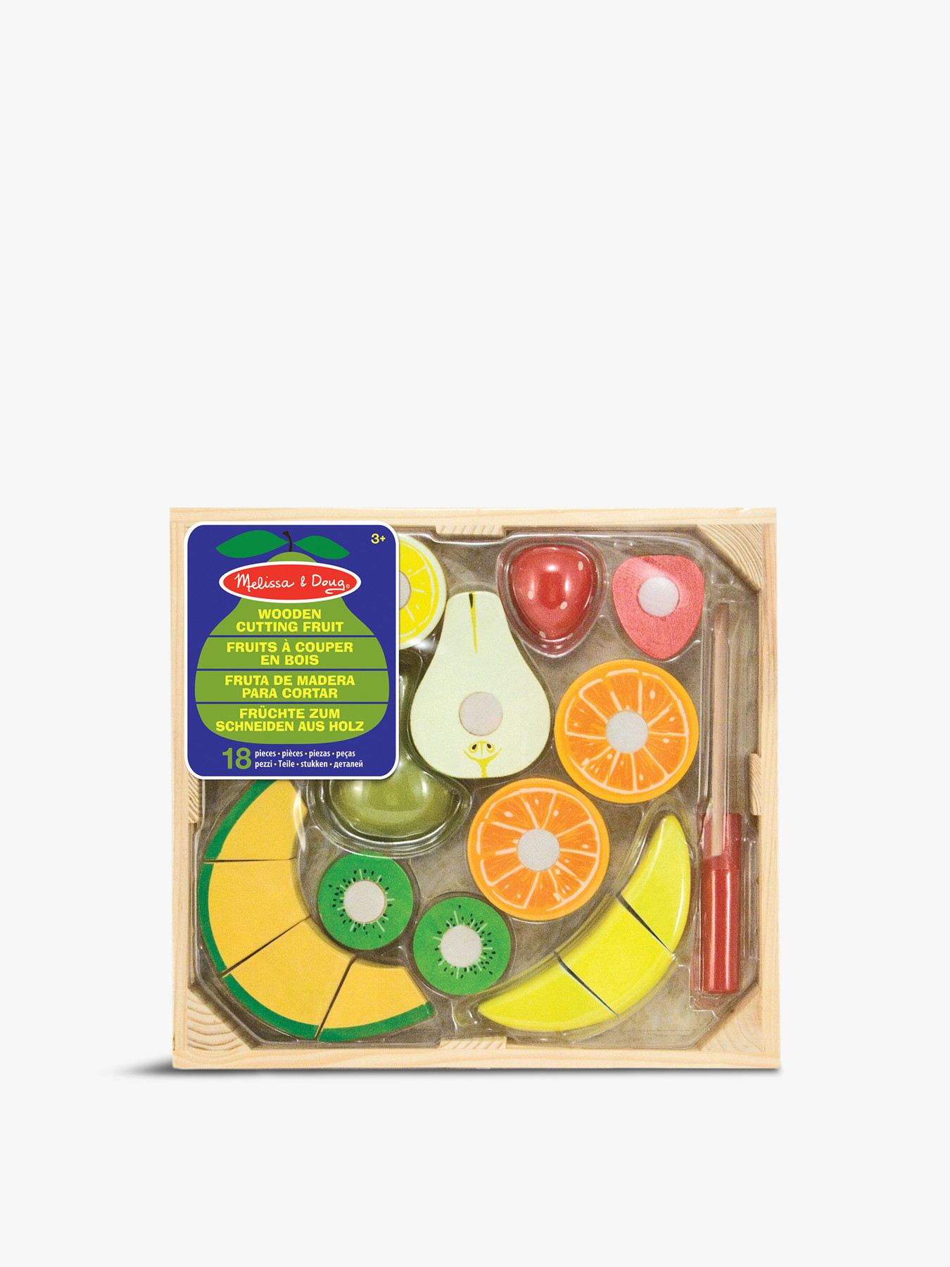 Melissa & Doug Wooden Cutting Fruit | Preschool Toys | Fenwick