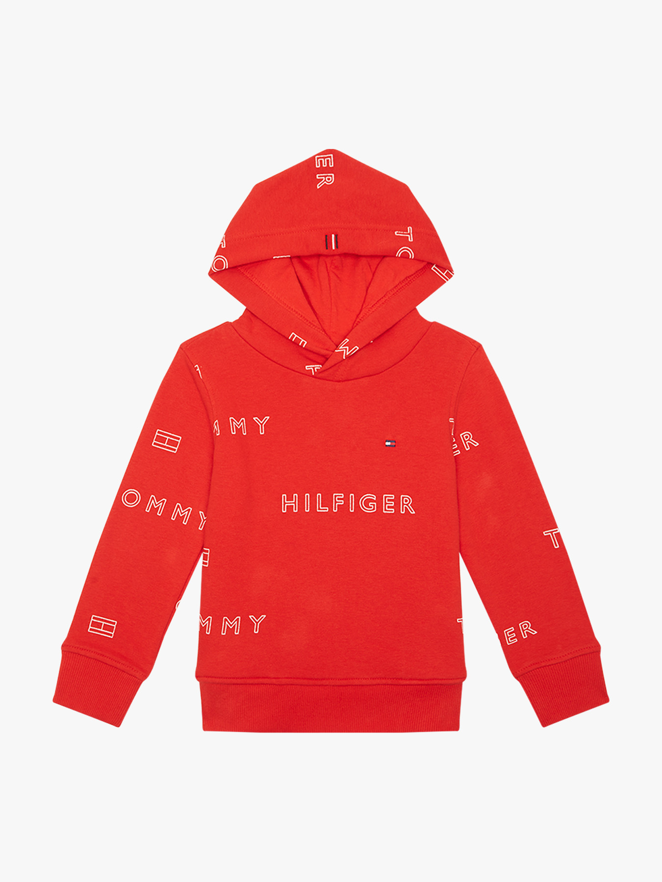 Tommy Hilfiger Repeat Logo Hoodie | Sweatshirts & Knitwear | Fenwick