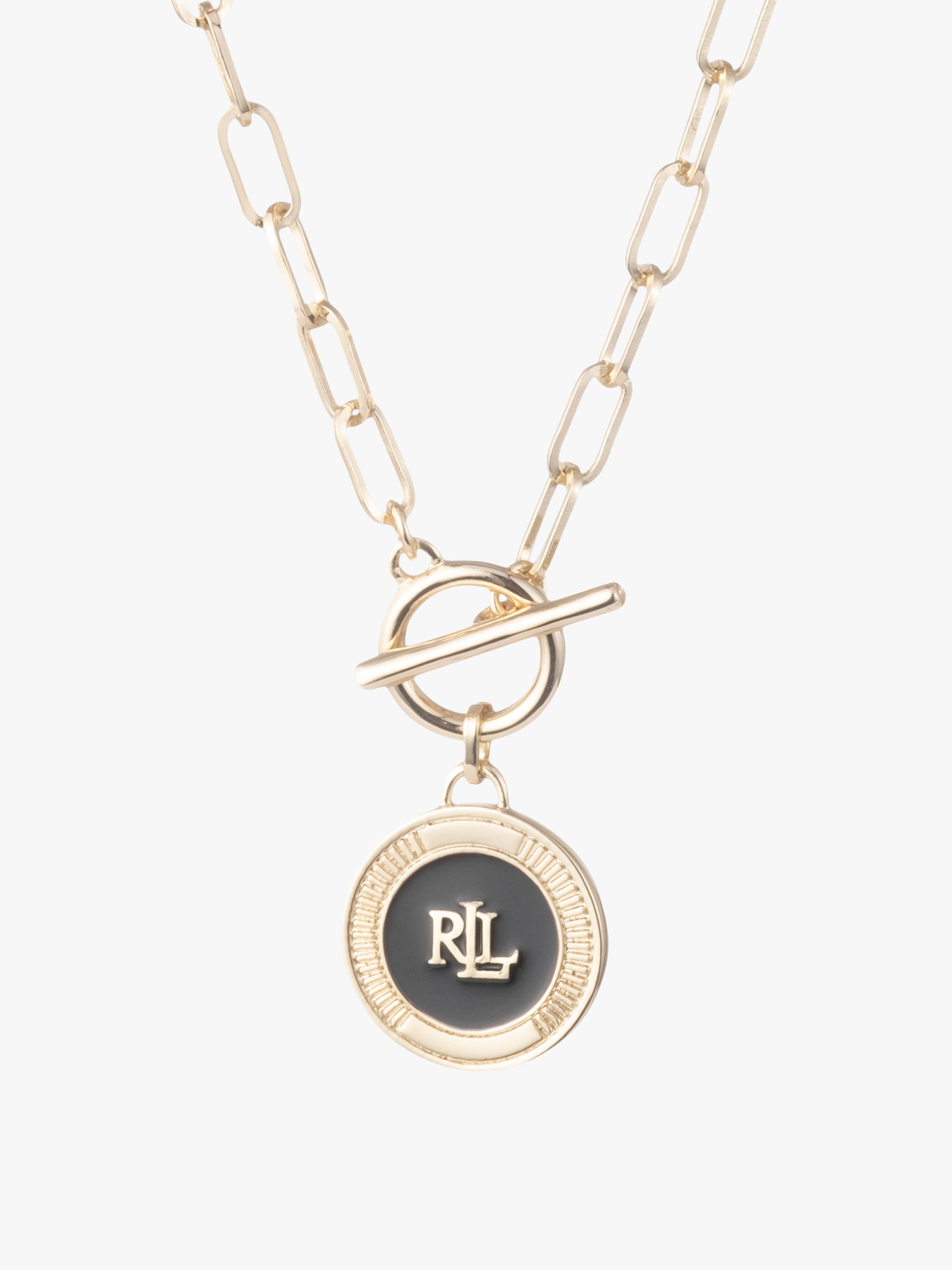 Women's Lauren by Ralph Lauren Nk 17" LRL Enamel Pendant Necklace |  Necklaces | Fenwick