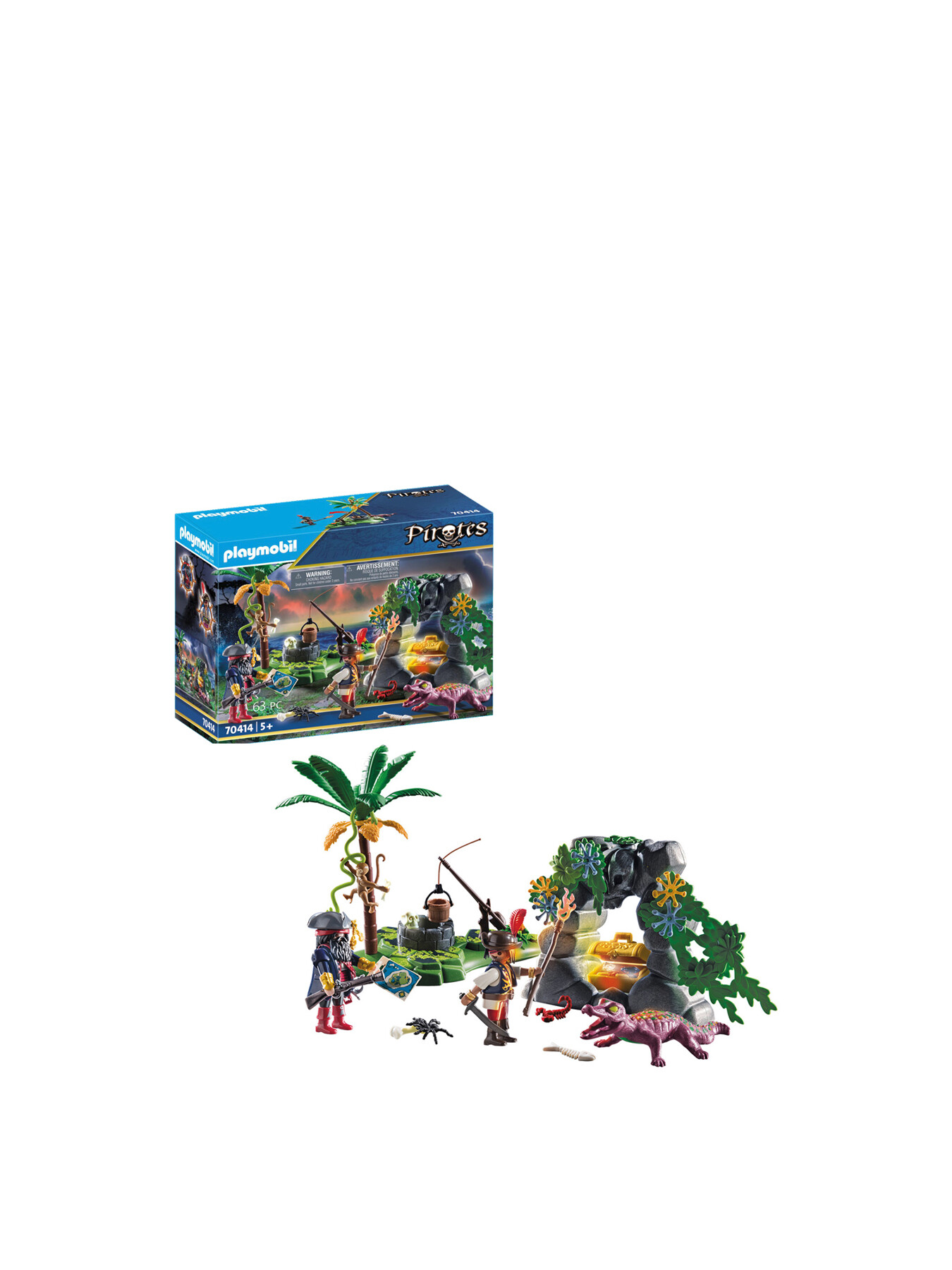 Playmobil Pirate Island with Treasure | Action Figures & Dolls | Fenwick