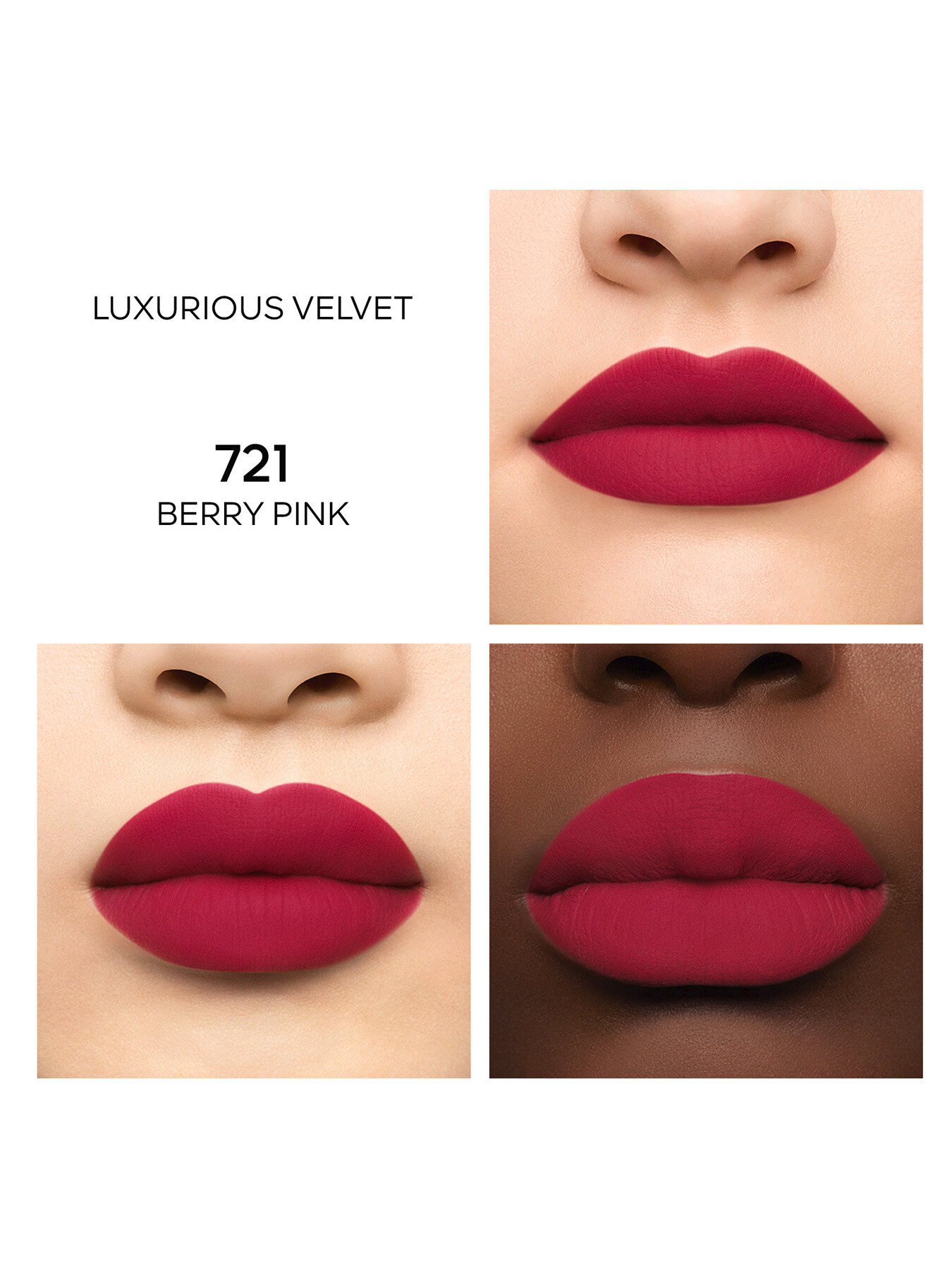Guerlain Rouge G Luxurious Velvet Matte Lipstick | Lipsticks | Fenwick