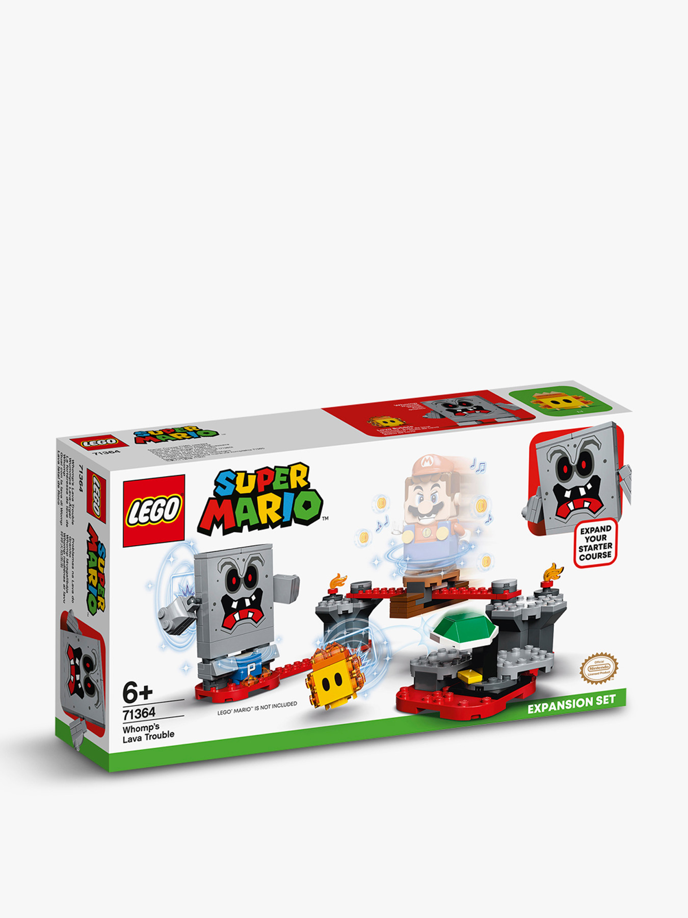 LEGO Super Mario Whomp's Lava Expansion Set 71364 | LEGO & Construction  Toys | Fenwick