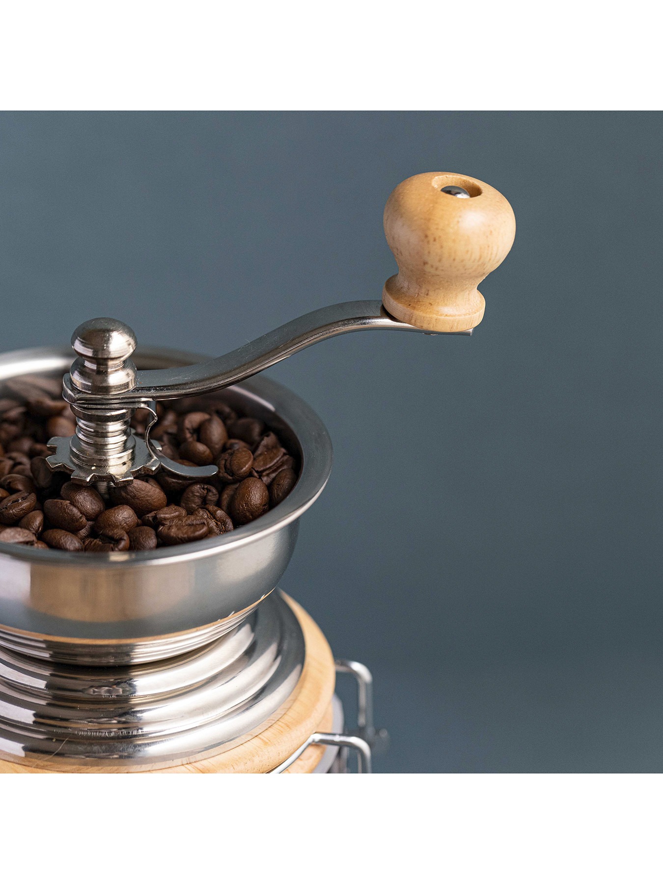 La Cafetiere Stainless Steel Traditional Coffee Grinder | Fenwick