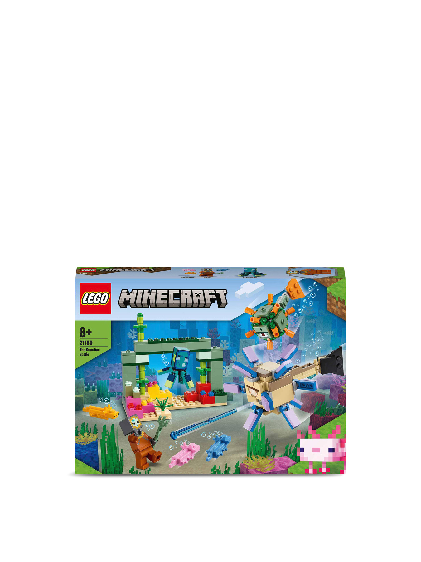 LEGO Minecraft The Guardian Battle Set 21180 | LEGO & Construction Toys |  Fenwick