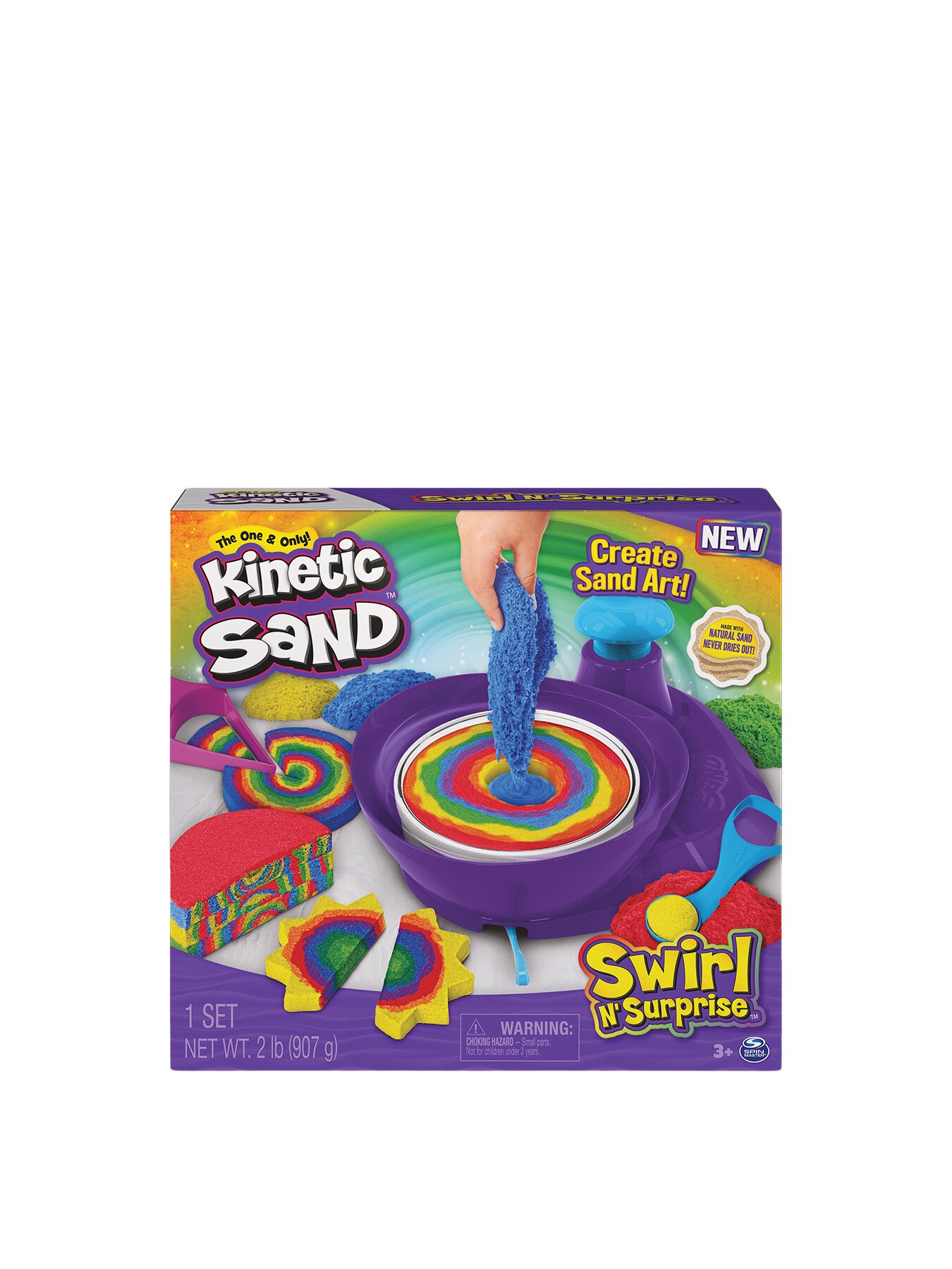 Kinetic Sand Swirl N' Surprise playset | Arts & Crafts | Fenwick