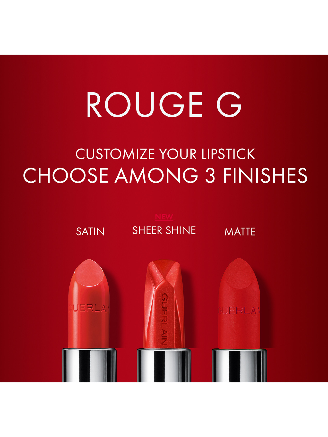 Guerlain Rouge G de Guerlain The Satin Lipstick Shade | Fenwick
