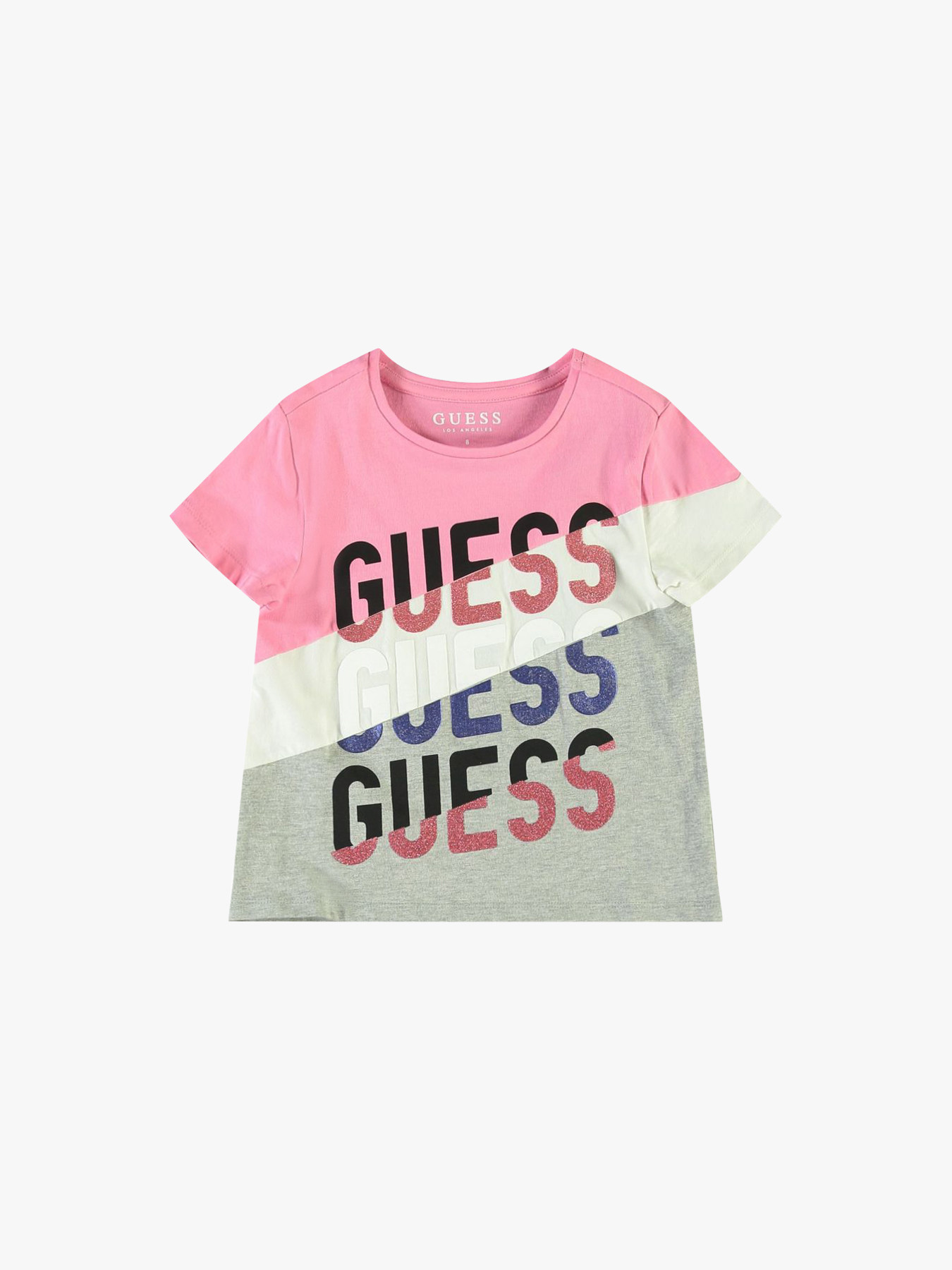GUESS Colour Block Logo T-Shirt | Tops | Fenwick