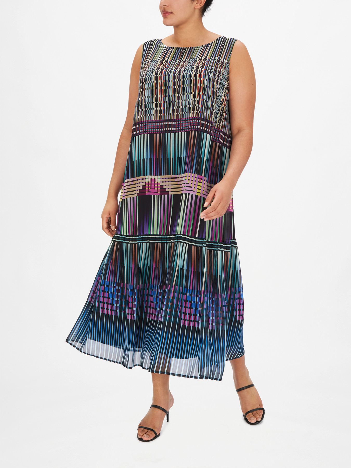 Women's Marina Rinaldi Darsen Silk A Line Maxi Dress | Fenwick