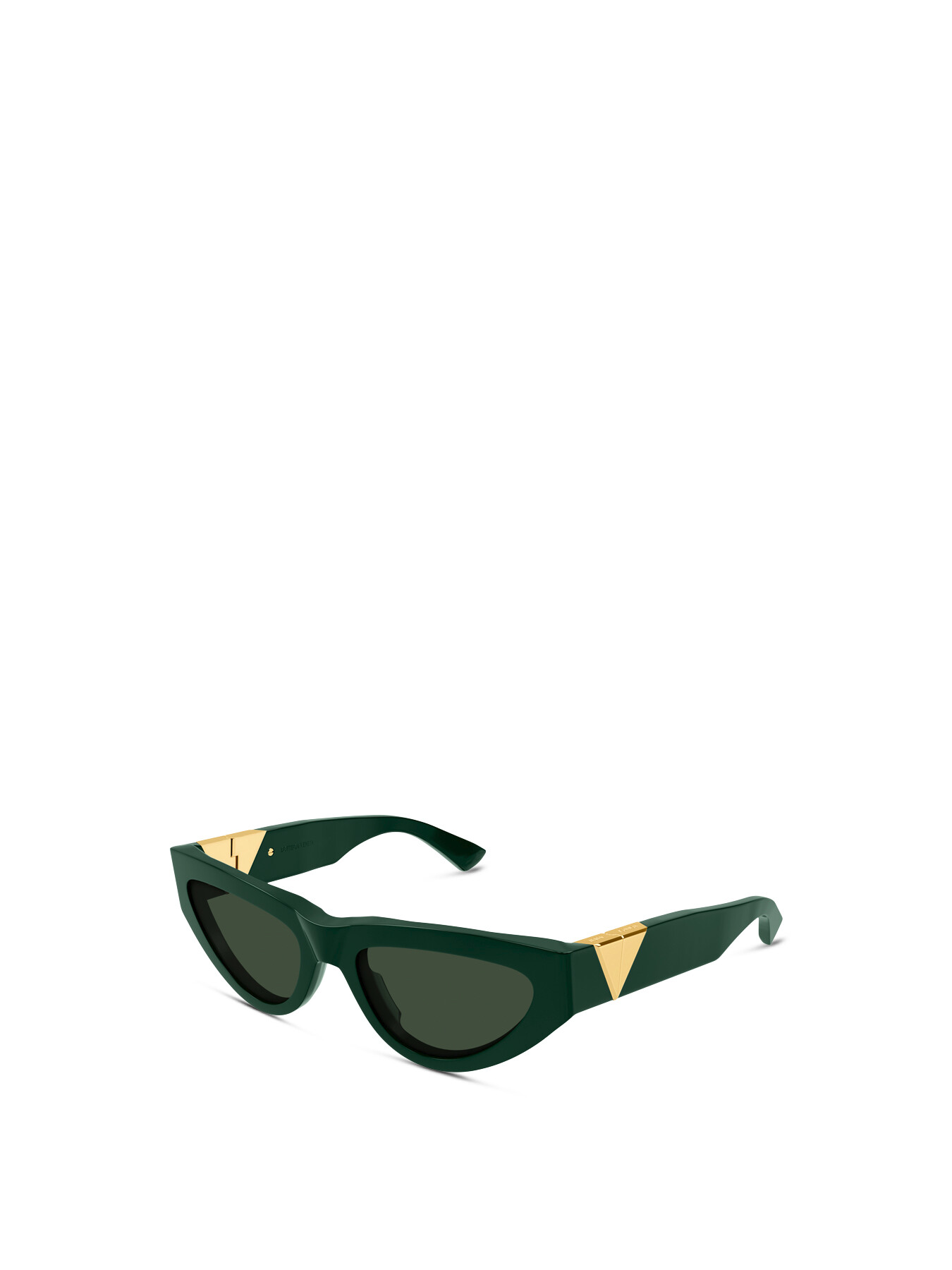 Bottega Veneta Women's Bv1176s Womens Slim Acetate Sunglasses Green