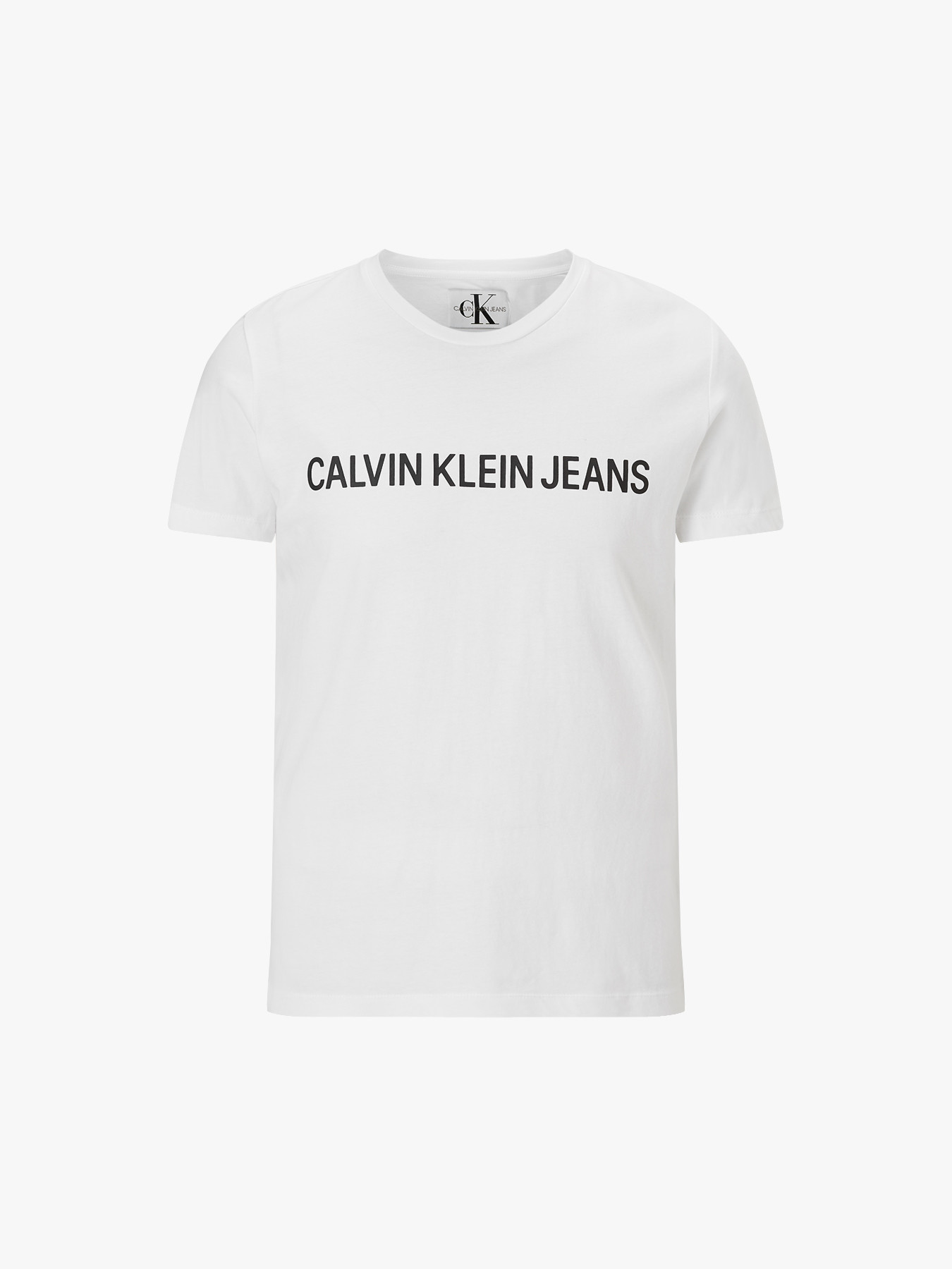 Calvin Klein Jeans Pride Rainbow Logo Slim Fit T-shirt In