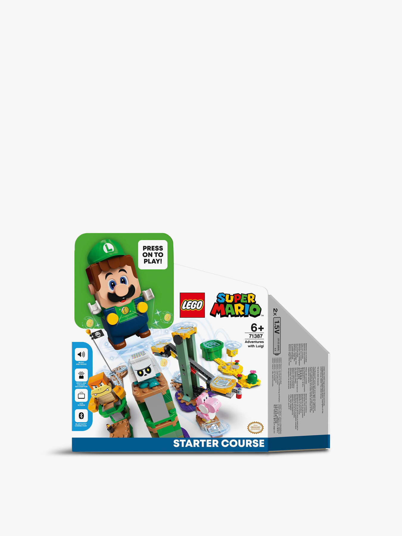 LEGO Super Mario Luigi Starter Course Toy 71387 | LEGO & Construction Toys  | Fenwick