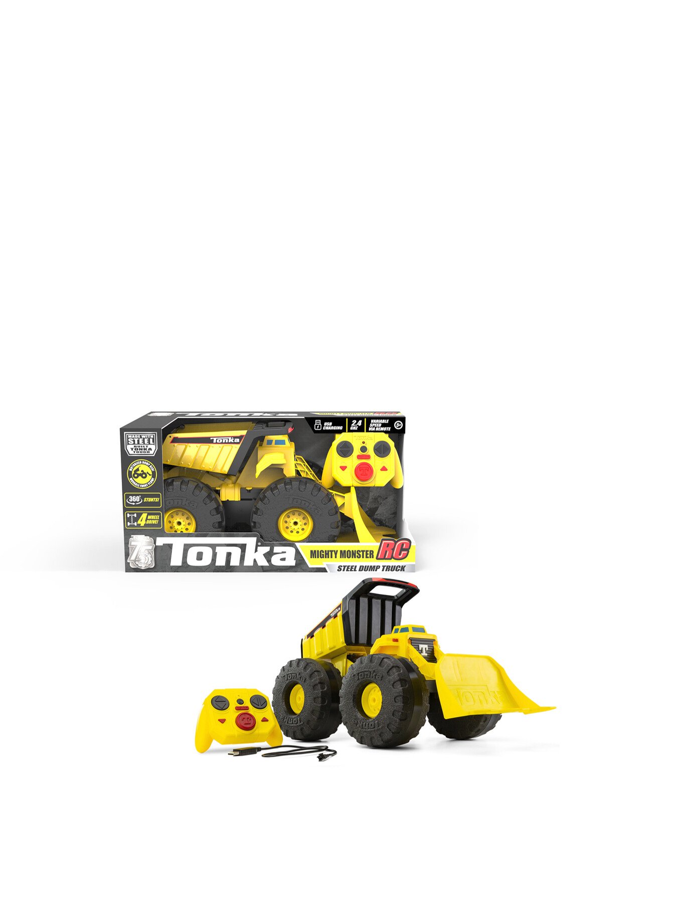 Tonka Mighty Monster RC Steel Dump Truck | LEGO & Construction Toys |  Fenwick