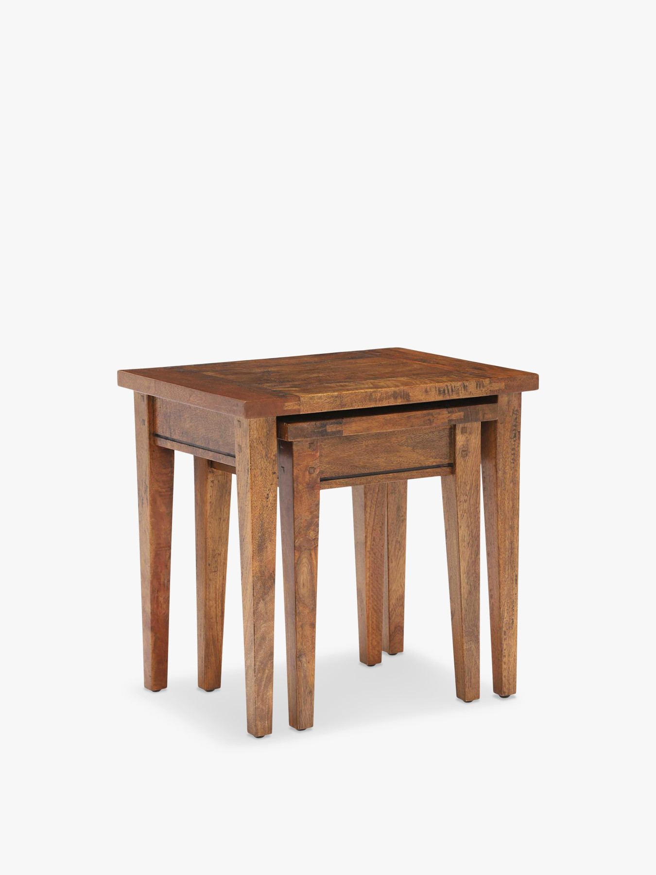 Barker and Stonehouse New Frontier Mango Wood Nest of Tables | Side Tables  | Fenwick