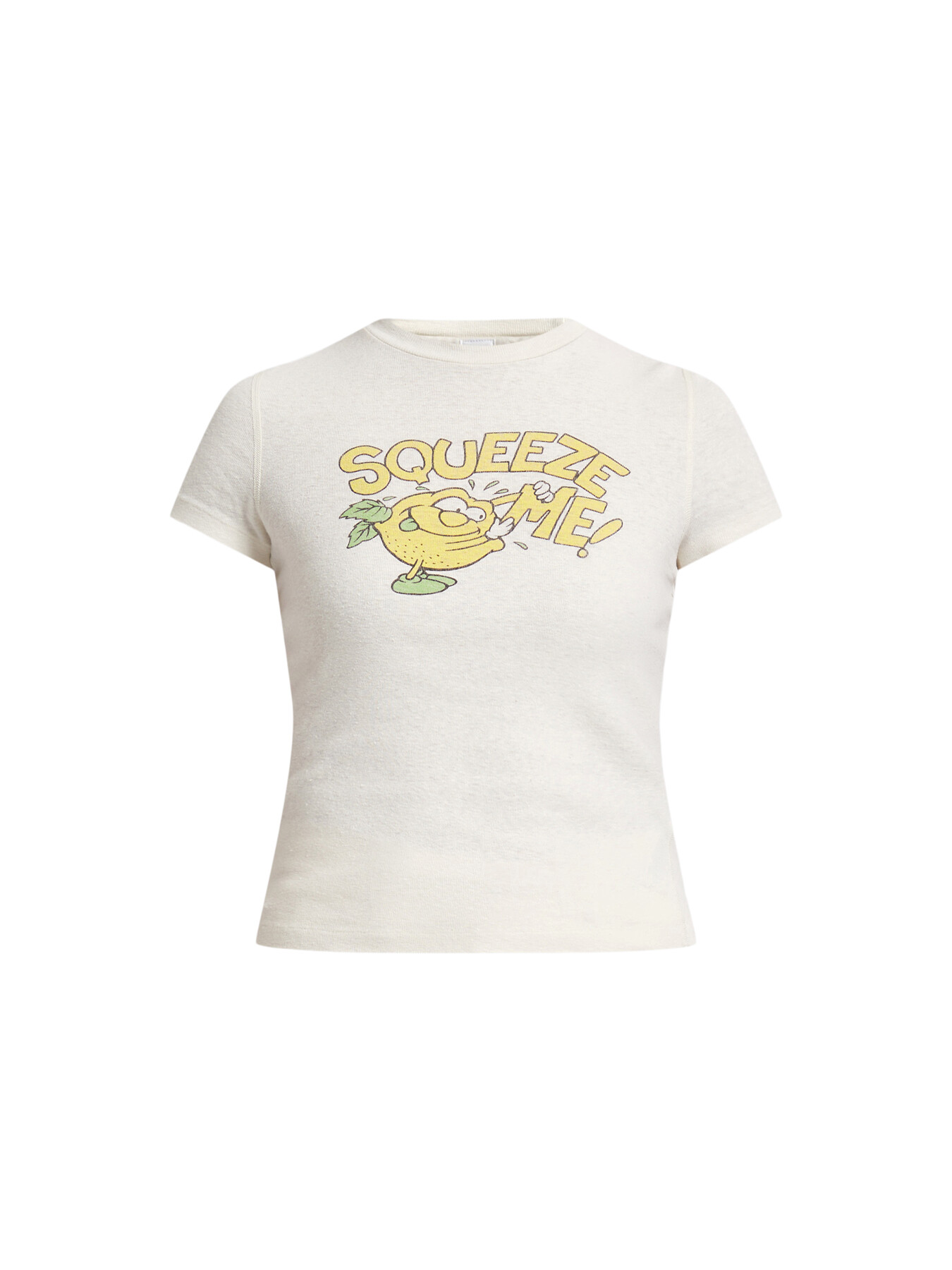 Women's RE/DONE 90s Baby Logo T-Shirt 'Squeeze Me' | Fenwick